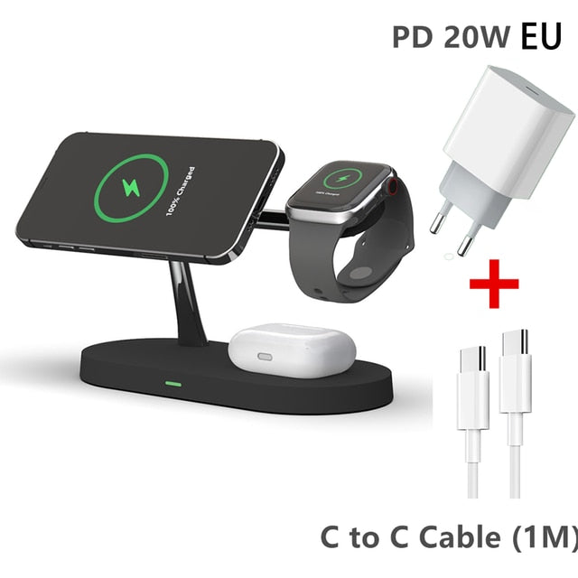 3-in-1 Wireless Magsafe Charger Stand - Positive Promises SLM