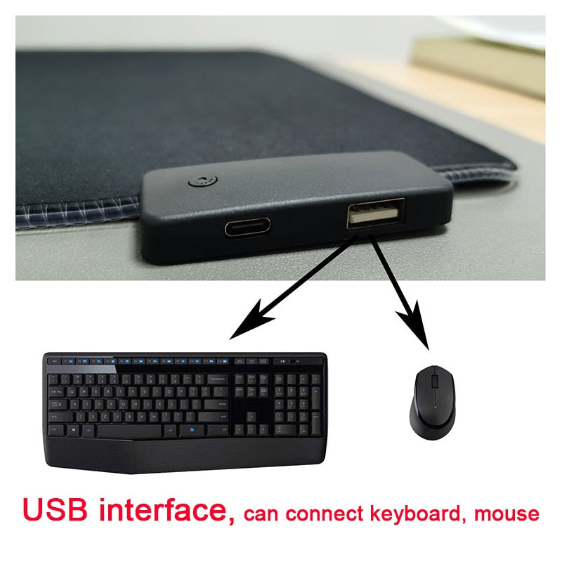 RGB Mouse Pad with Cable - Positive Promises SLM