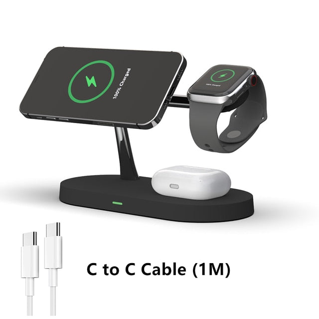 3-in-1 Wireless Magsafe Charger Stand - Positive Promises SLM