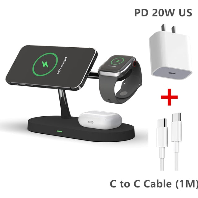 3-in-1 Wireless Magsafe Charger Stand - Positive Promises SLM